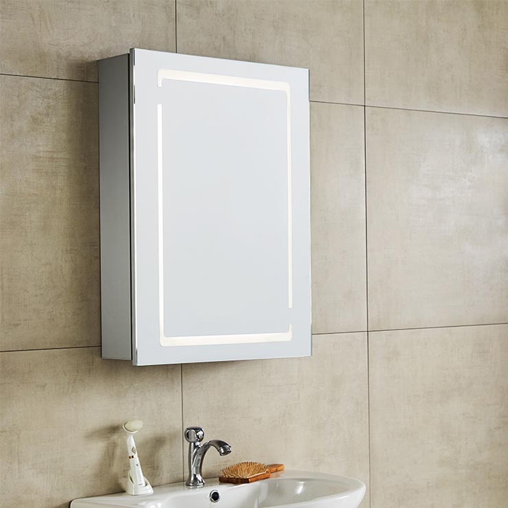 Single Door Mirror Cabinet