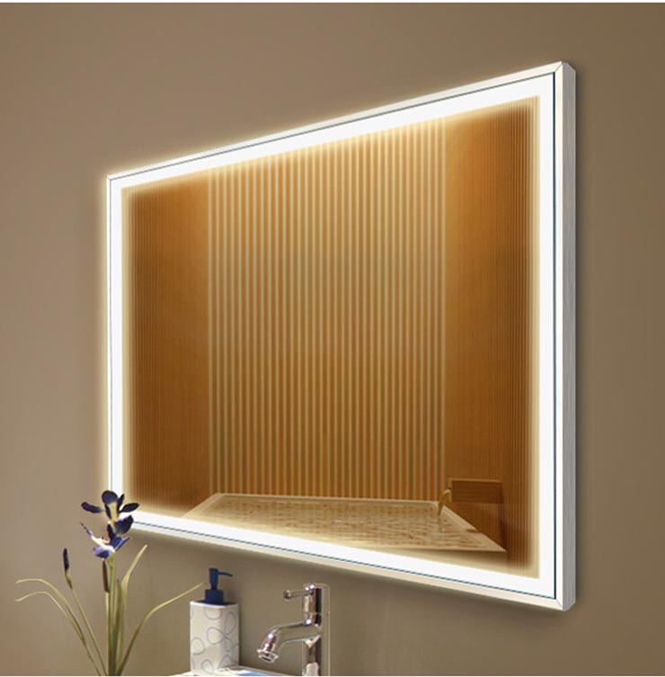 Aluminum Framed LED Mirror